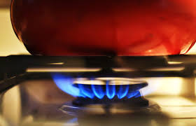 pan on stove