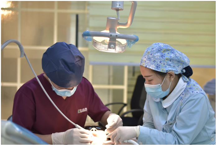 dentist at work
